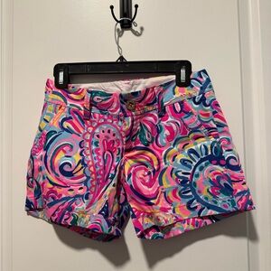Lilly Pulitzer Callahan Shorts Size 00 NWT